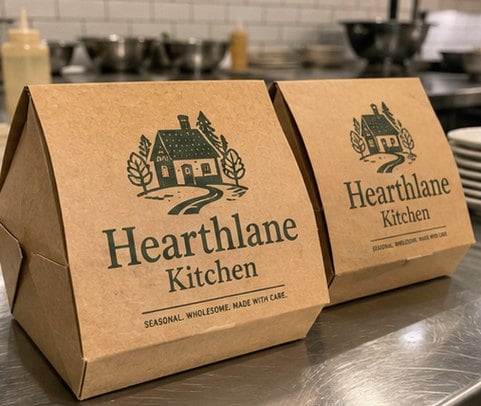 Kraft Takeout Boxes