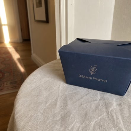 Customized Takeout Boxes in use